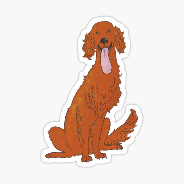 Irish Setter Sticker