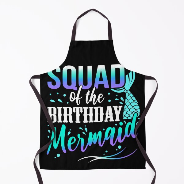 Item preview, Mermaid Birthday Squad Tee Great Gift Amazing Funny Bday Squad party Birthday Squad Party Matching Family Group Funny Bday Team designed and sold by smartrocket.