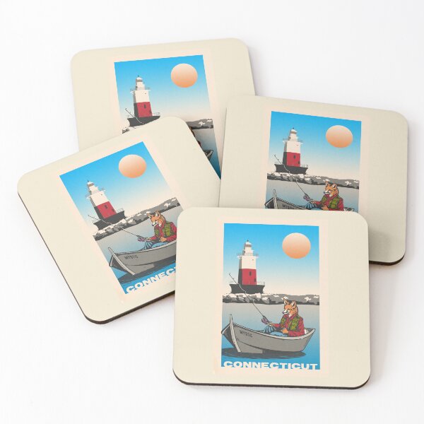 Item preview, Fishing in Connecticut. designed and sold by TomasekArt.
