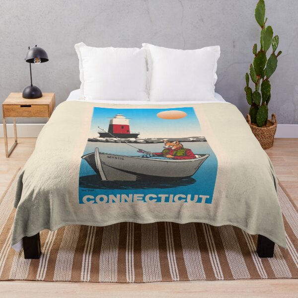Item preview, Fishing in Connecticut. designed and sold by TomasekArt.