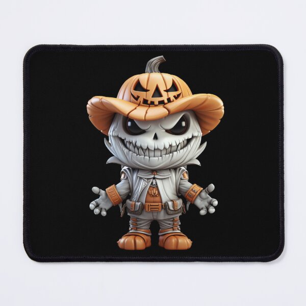 Item preview, skeleton in a pumpkin hat designed and sold by HarriPaloma.