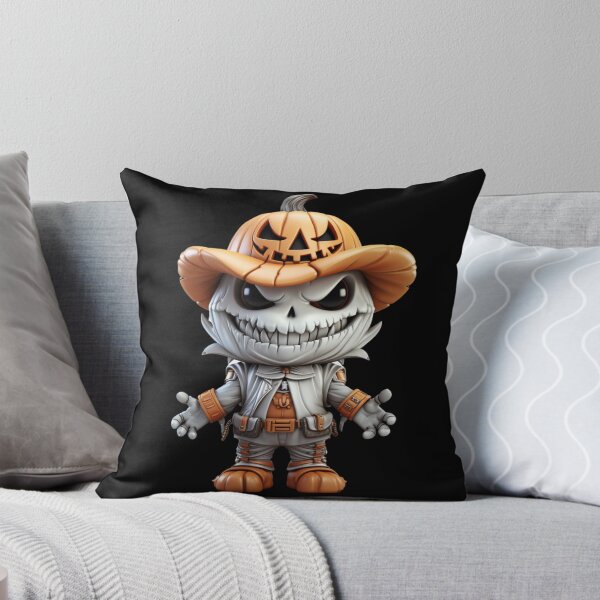 Item preview, skeleton in a pumpkin hat designed and sold by HarriPaloma.