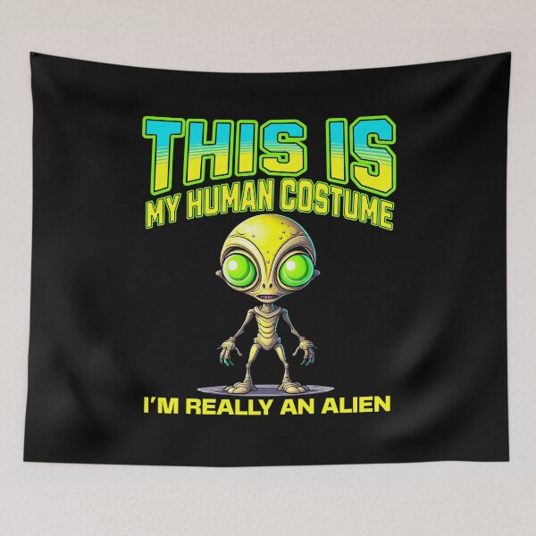 Item preview, This Is My Human Costume designed and sold by RockBeeDesigns.
