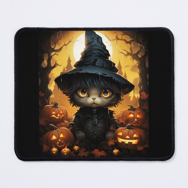 Item preview, halloween cat designed and sold by HarriPaloma.