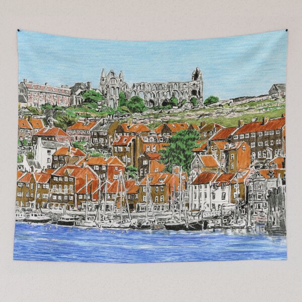 Item preview, Whitby on the North Yorkshire Coast designed and sold by LymphomaLass.