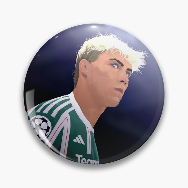 Artikelvorschau, Rasmus Hojlund Man Utd und Dänemark-Spieler auswärts unter Flutlicht Illustrationsporträt entworfen und verkauft von VibesAndVision.