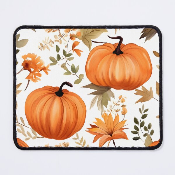 Item preview, Pumpkin Floral Fall Thanksgiving Pattern designed and sold by SecretDicer.