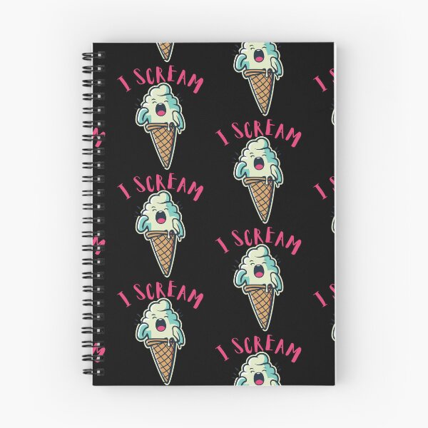 Item preview, Cute Ice Cream Cone T-Shirt - 'I Scream' Funny Quote Design designed and sold by lemamis.