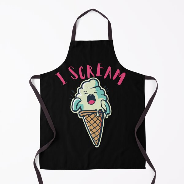 Item preview, Cute Ice Cream Cone T-Shirt - 'I Scream' Funny Quote Design designed and sold by lemamis.