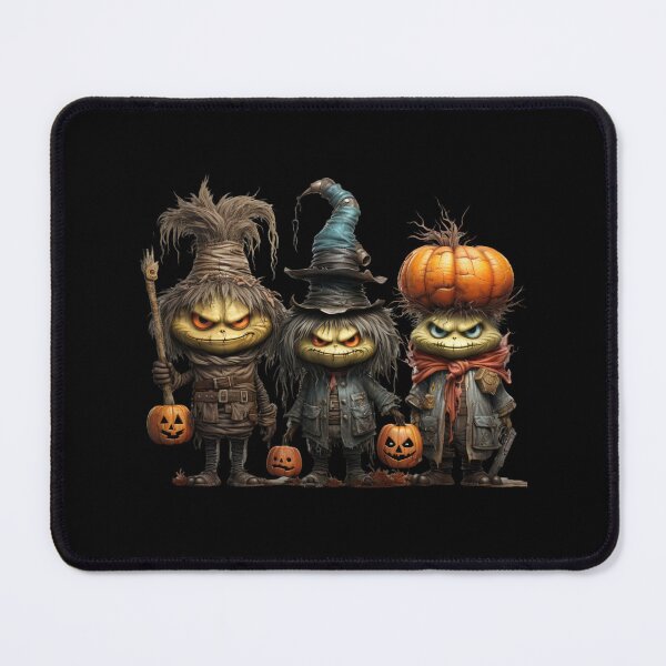 Item preview, 3 funny creatures with pumpkins designed and sold by HarriPaloma.