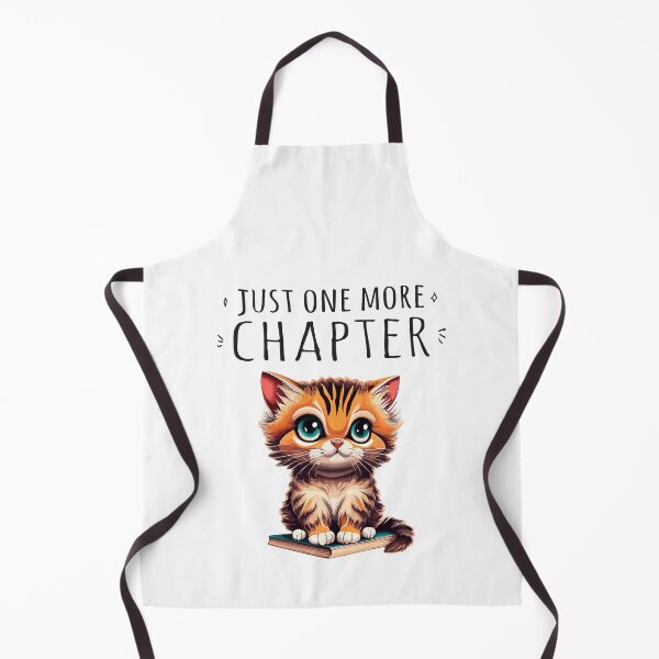 Item preview, Just one more chapter Bookworm Cat designed and sold by HandicraftArt.