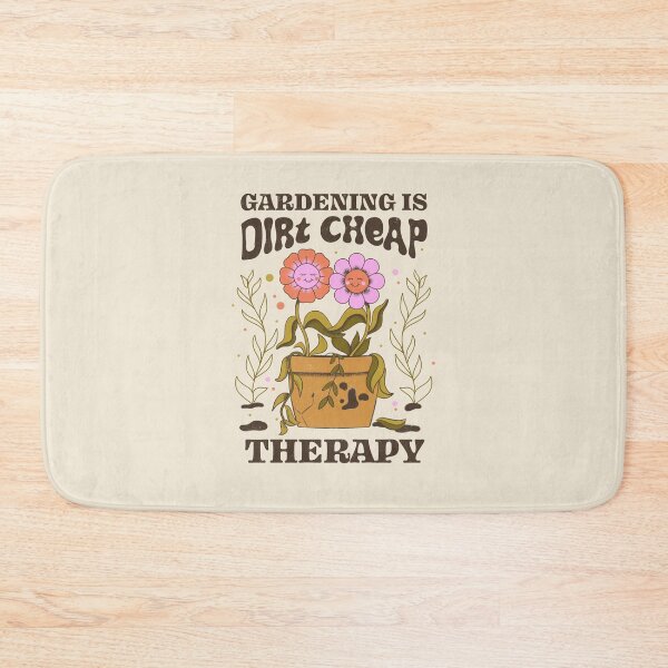Item preview, Gardening Is Dirt Cheap Therapy by Tobe Fonseca designed and sold by Tobe Fonseca®.