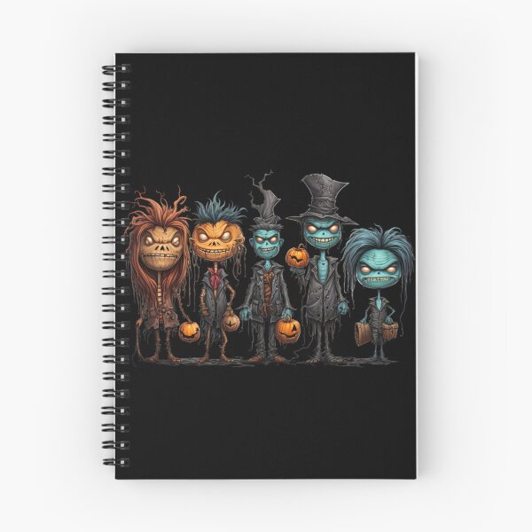 Item preview, 5 scary creatures designed and sold by HarriPaloma.