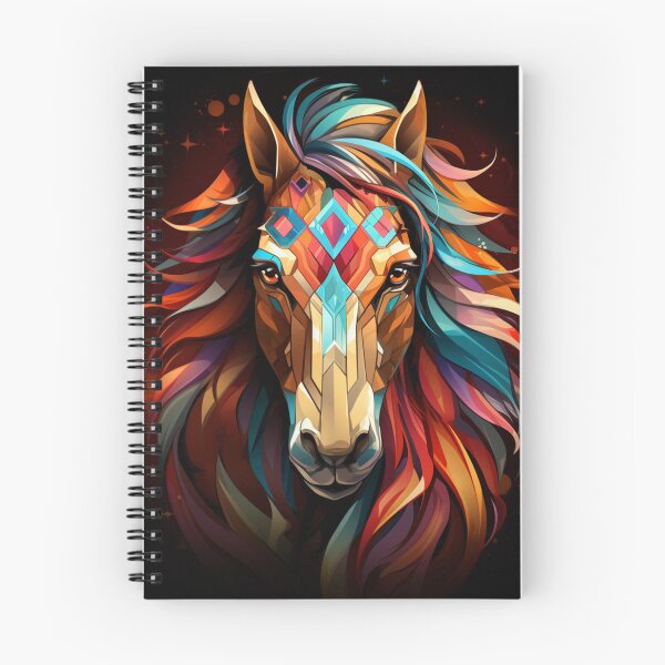 Item preview, Equine Kaleidoscope: A Vibrant Odyssey designed and sold by Wayferg.