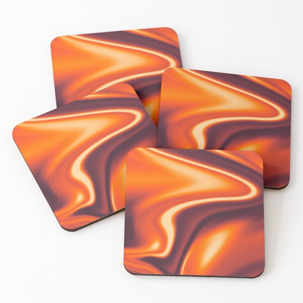 Item preview, Orange and black liquid gradient designed and sold by Pattrenonly.