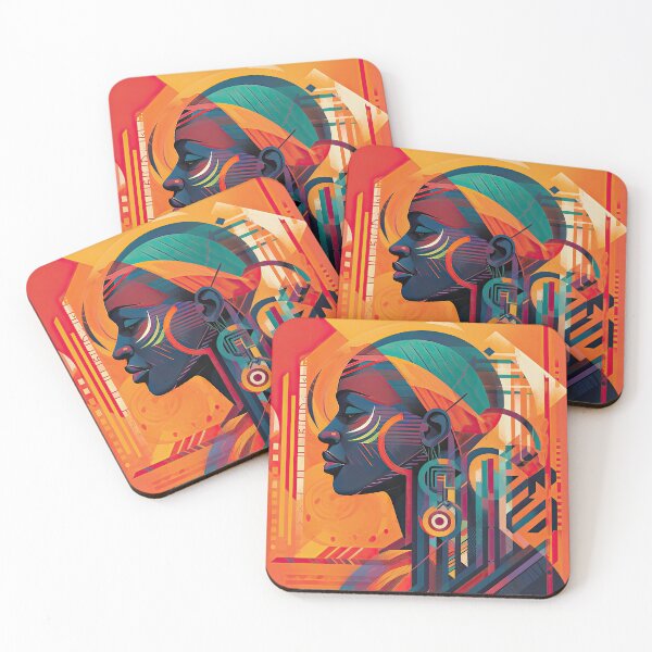 Item preview, African Style Bauhaus Design designed and sold by ArtificialGenes.