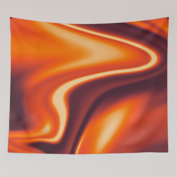Item preview, Orange and black liquid gradient designed and sold by Pattrenonly.