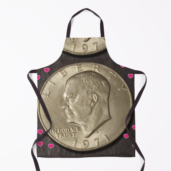 Item preview, 1971 D Eisenhower "Ike" Dollar designed and sold by coinsxcrochet.