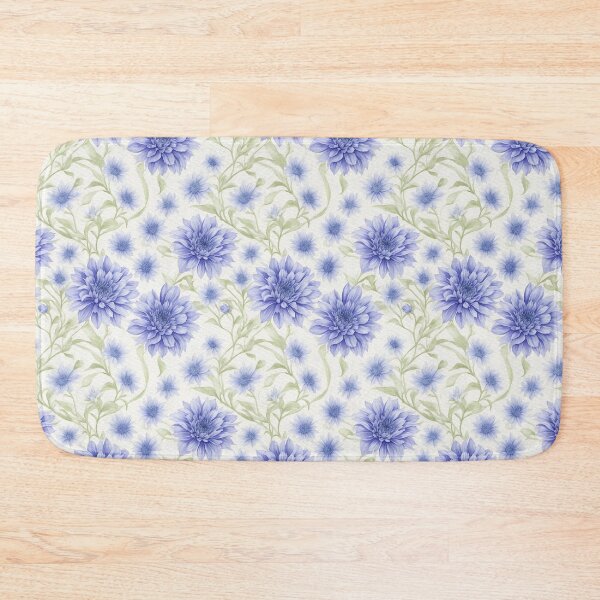 Item preview, Vintage Watercolor Cornflowers designed and sold by Victoria Riabov.
