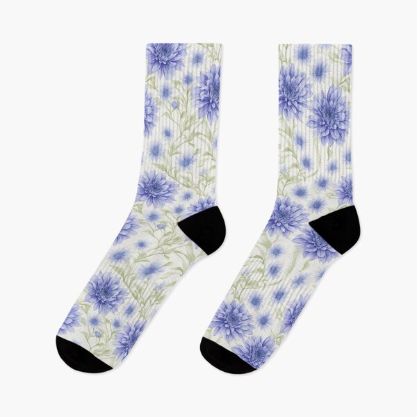 Item preview, Vintage Watercolor Cornflowers designed and sold by Victoria Riabov.