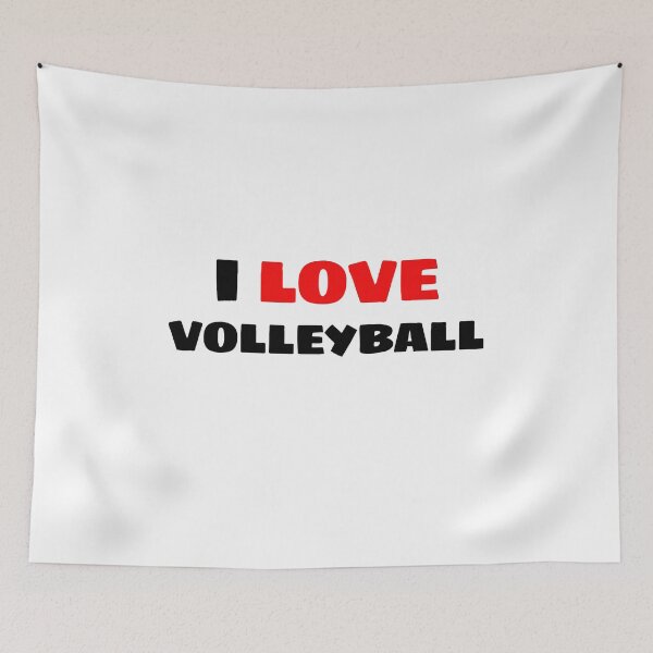 Item preview, I LOVE VOLLEYBALL designed and sold by Bilisik.