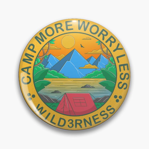 Item preview, Camp More Worry Less designed and sold by Artthree.
