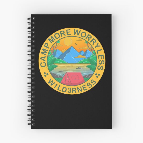 Item preview, Camp More Worry Less designed and sold by Artthree.