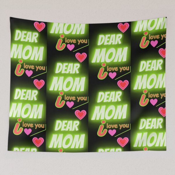 Item preview, Dear mom designed and sold by Clothes and Stickers .