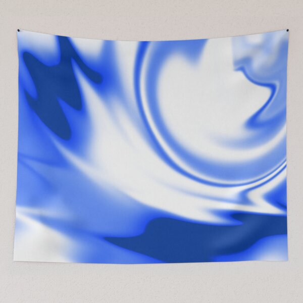 Item preview, Blue and White gradient designed and sold by Pattrenonly.