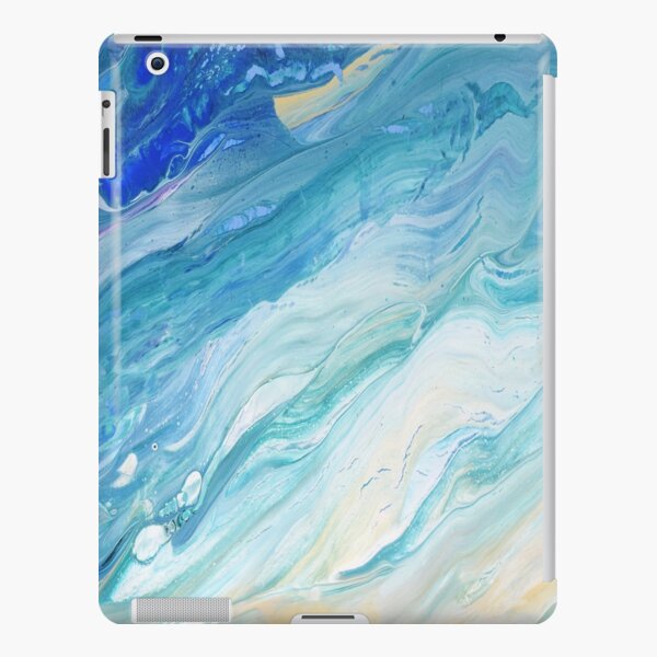 Calm Seas: Acrylic Pour Painting iPad Snap Case