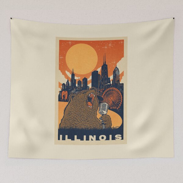 Item preview, Singing In Illinois. designed and sold by TomasekArt.