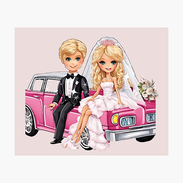 barbie wedding cartoon