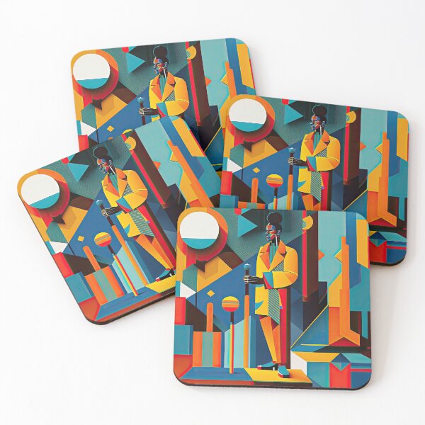 Item preview, African Style Bauhaus Design designed and sold by ArtificialGenes.