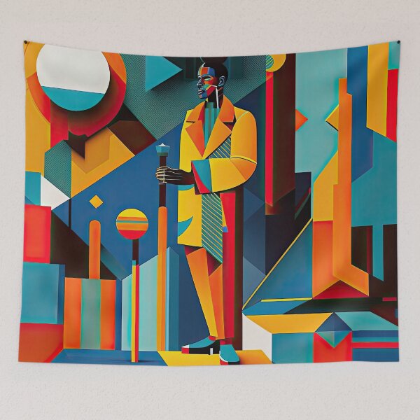 Item preview, African Style Bauhaus Design designed and sold by ArtificialGenes.