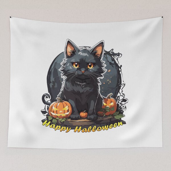Item preview, Halloween kitten designed and sold by KeepDream.