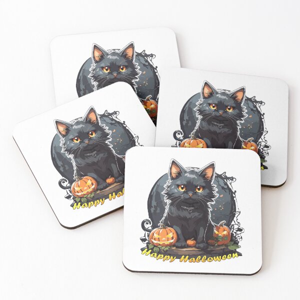 Item preview, Halloween kitten designed and sold by KeepDream.