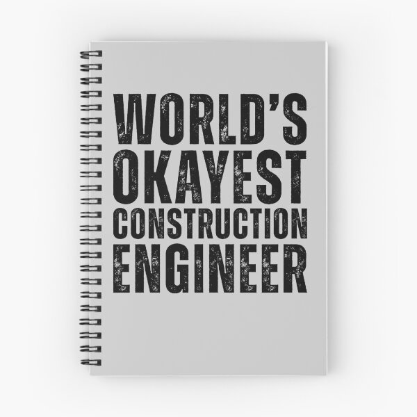 Item preview, Worlds Okayest Construction Engineer designed and sold by kamrankhan.