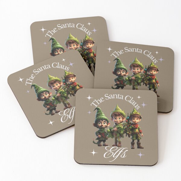 Item preview, The Santa Claus elfs - Elf paradise - Elf beauty - Elf me - Hanging with my elfs - chillin' with my elfs designed and sold by JansenGS.