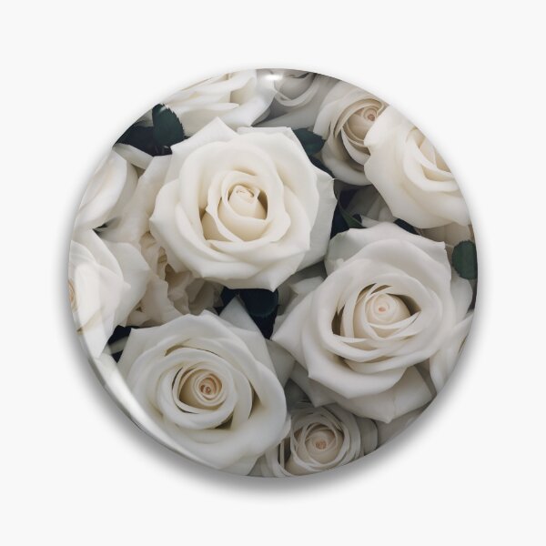 Item preview, All Blossom White Roses Seamless designed and sold by warayut.