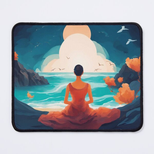 Item preview, Autumn beach mindfulness 1st edition.  designed and sold by TheMindfulExpat.
