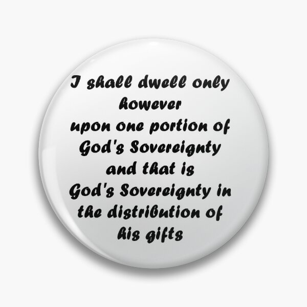 Item preview, charles spurgeon quote gods sovereignty  designed and sold by The Magic Hand.