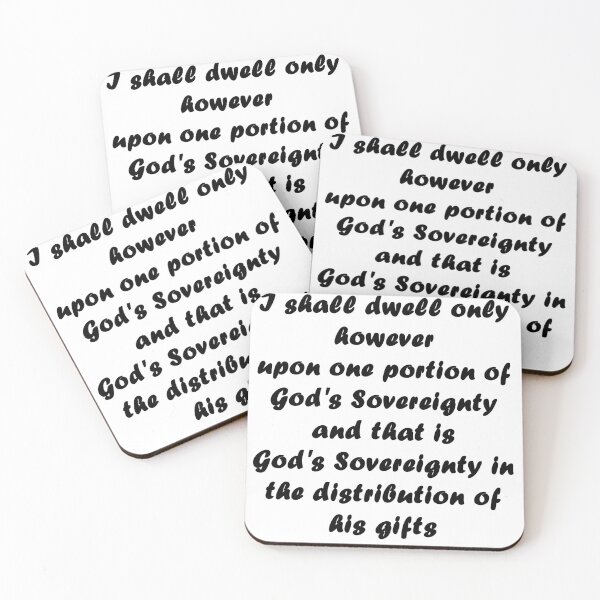 Item preview, charles spurgeon quote gods sovereignty  designed and sold by The Magic Hand.