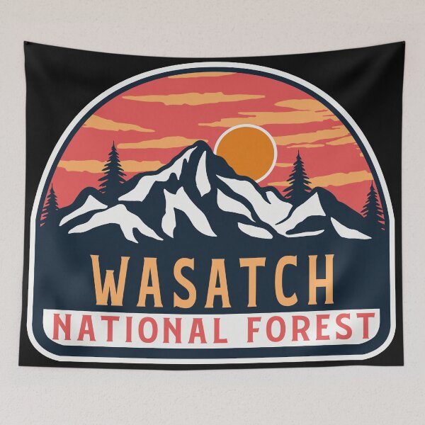 Item preview, Wasatch National Forest designed and sold by nature-space.