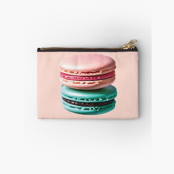 Item preview, Pastel Harmony: Raspberry and green mint Macarons art designed and sold by CrazySweets.