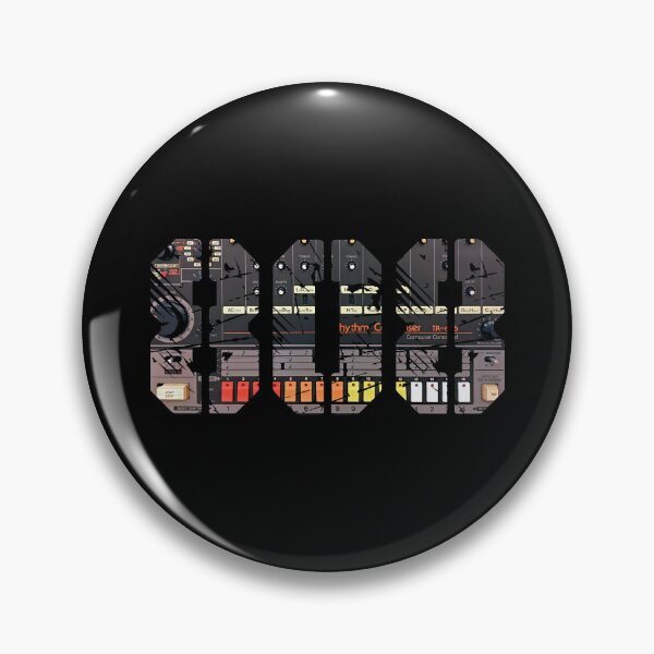 Item preview, 808 Drum Machine Text Graphic designed and sold by SynthStreet.