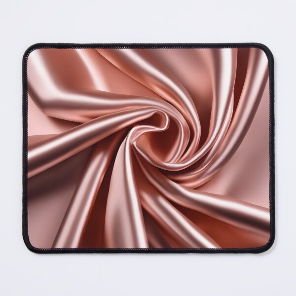 Item preview, Rose Gold Satin - feminine blush pink metallic pattern designed and sold by patterncrow.