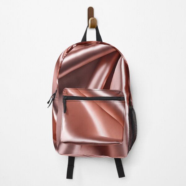 Item preview, Rose Gold Satin - feminine blush pink metallic pattern designed and sold by patterncrow.