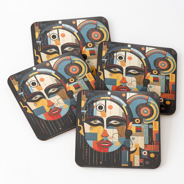 Item preview, African Style Bauhaus Design designed and sold by ArtificialGenes.