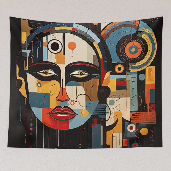 Item preview, African Style Bauhaus Design designed and sold by ArtificialGenes.