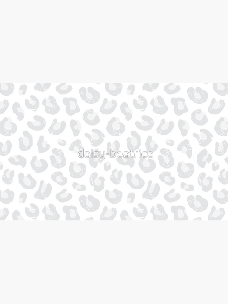 Thumbnail 6 of 6, Coffee Mug, Leopard Print - Silver Gray and White designed and sold by daisy-beatrice.